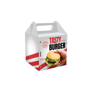 QTDE: 500UNID. / DELIVERY / EMBALAGENS PARA DELIVERY / PERSONALIZADAS / DUPLEX 250G / HAMBURGUER/MÉDIA Duplex 250g Tam. da arte: 480x330 - Tam. final: 240x165 4x0 Batente, Faca hamburguer Padrão, Laminação interna brilho Corte Reto Qtde: 500Unid.